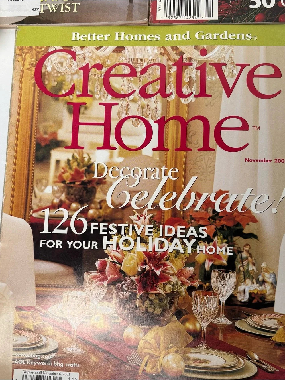 3- item Better Homes and Gardens- Creative Home and Crafts- 2002